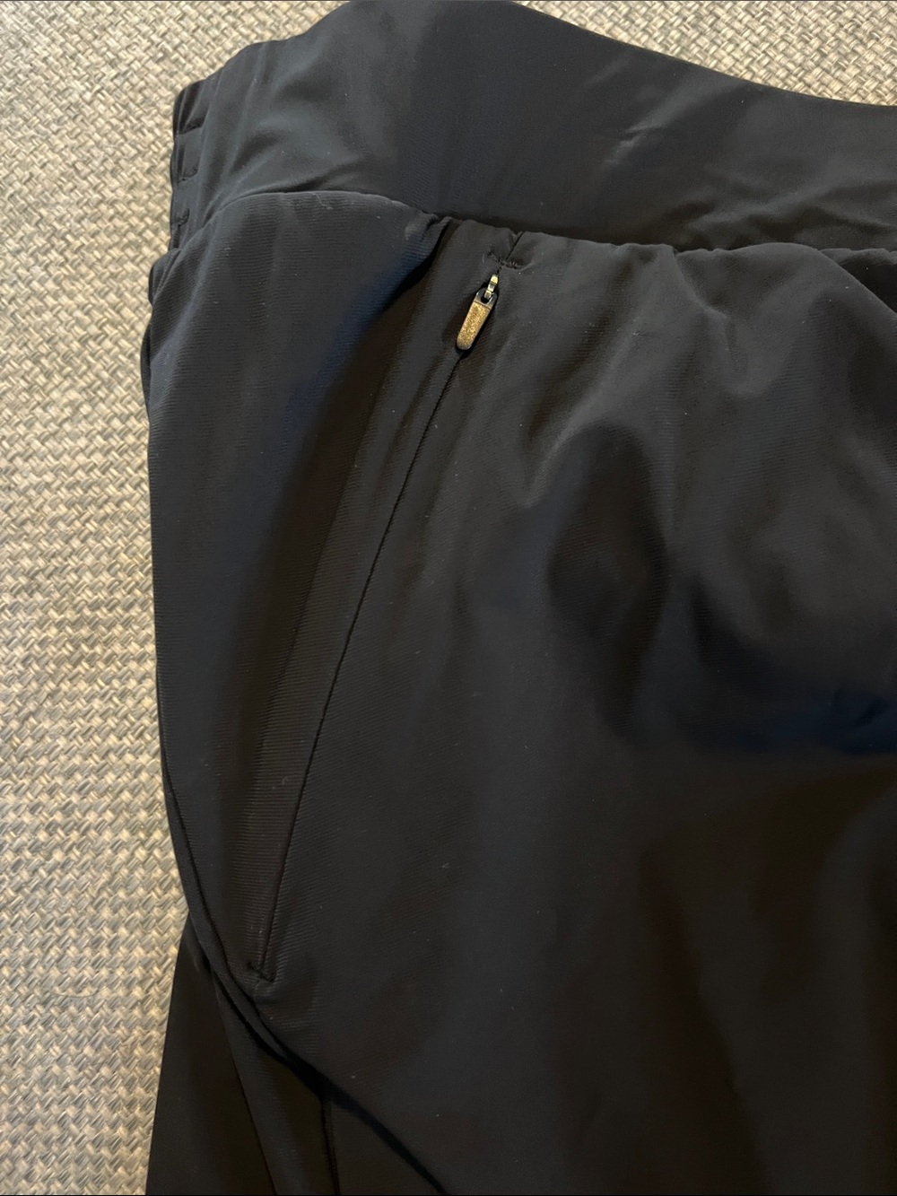 All in Motion Black High-Low Active Skirt - Picture 6 of 6